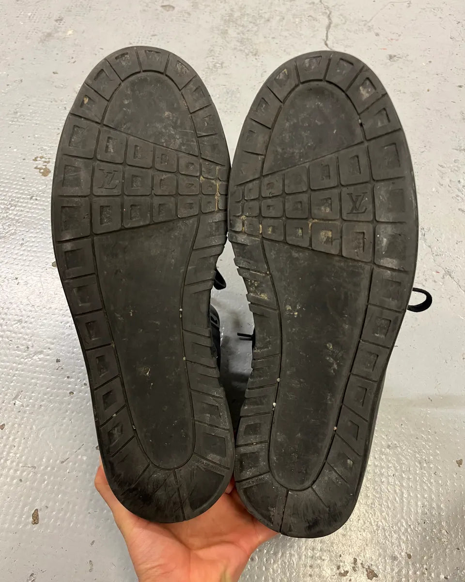 Louis Vuitton Black High Strap Trail Blazer Sneakers  rCESqLg 9