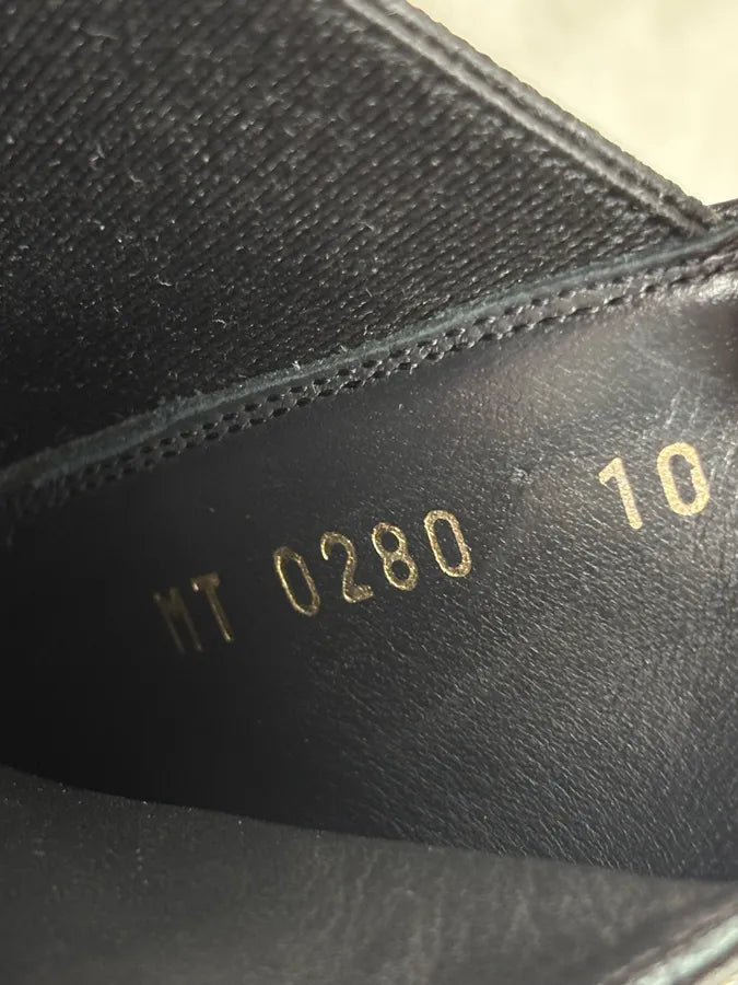 Louis Vuitton Black Leather Boots NXerUDd 15