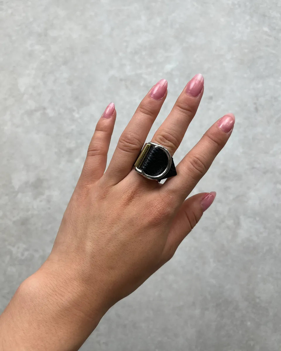 Louis Vuitton Black Leather Ring PaYzHnM 0