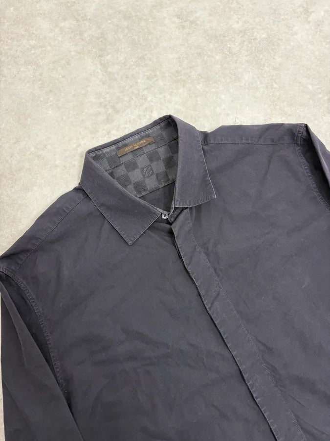 Louis Vuitton Black Monogrammed Shirt UlqSkTm 4