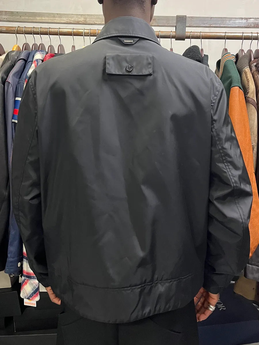 AW2020 Louis Vuitton Black Multi Pockets Nylon Jacket  MactrVc 2