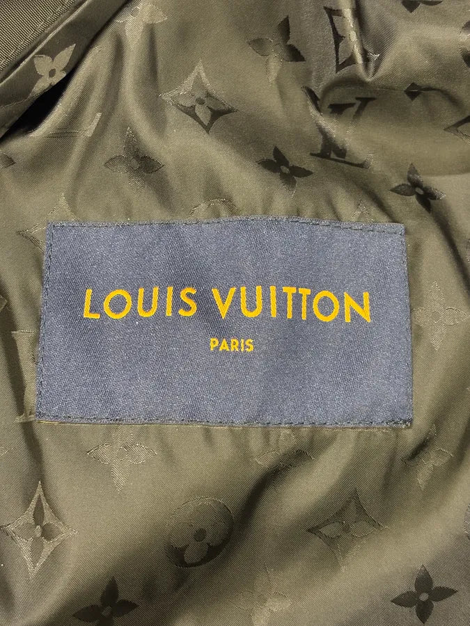 AW2020 Louis Vuitton Black Multi Pockets Nylon Jacket  MactrVc 9