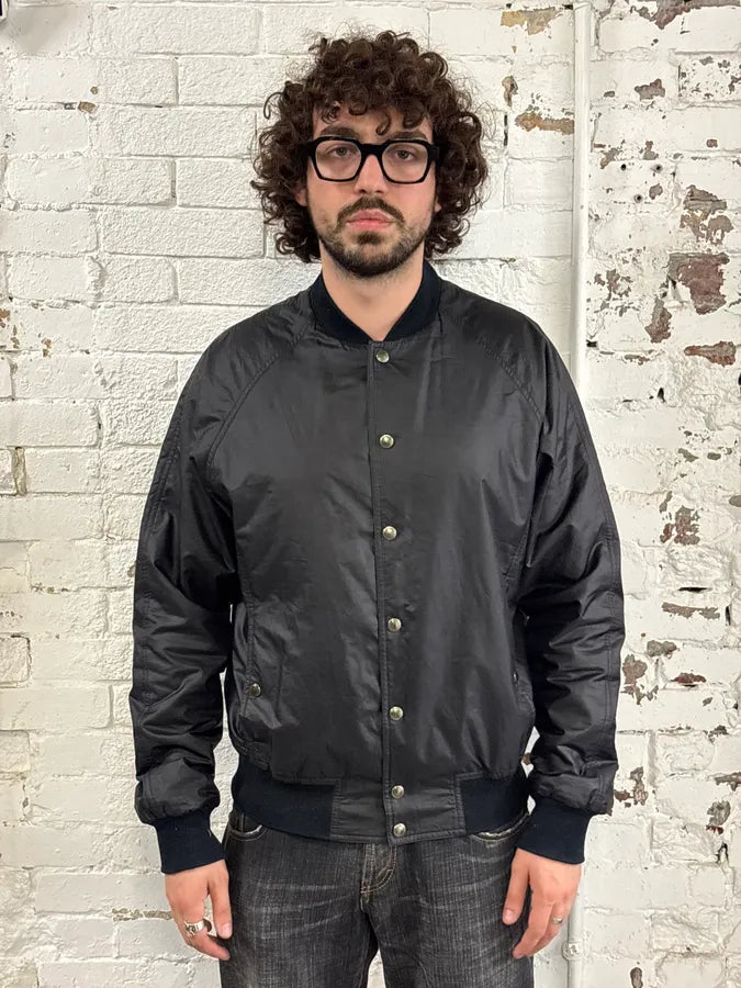Louis Vuitton Black Nylon Quilted Bomber Jacket AliiCBi 1