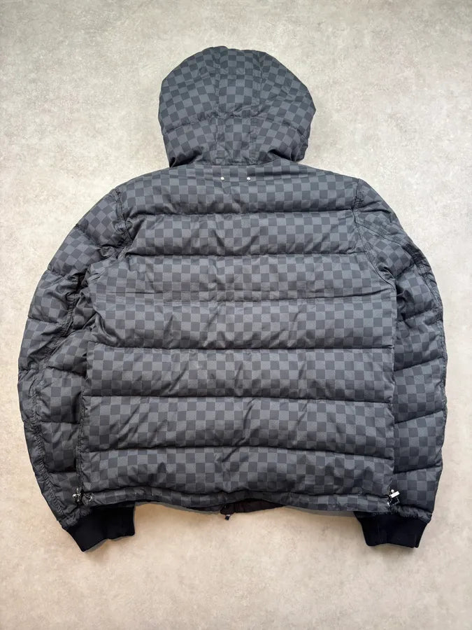 Louis Vuitton Black Reversible Damier Puffer Jacket HpLQbtv 6