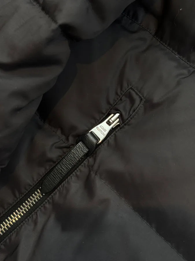 Louis Vuitton Black Reversible Damier Puffer Jacket HpLQbtv 16
