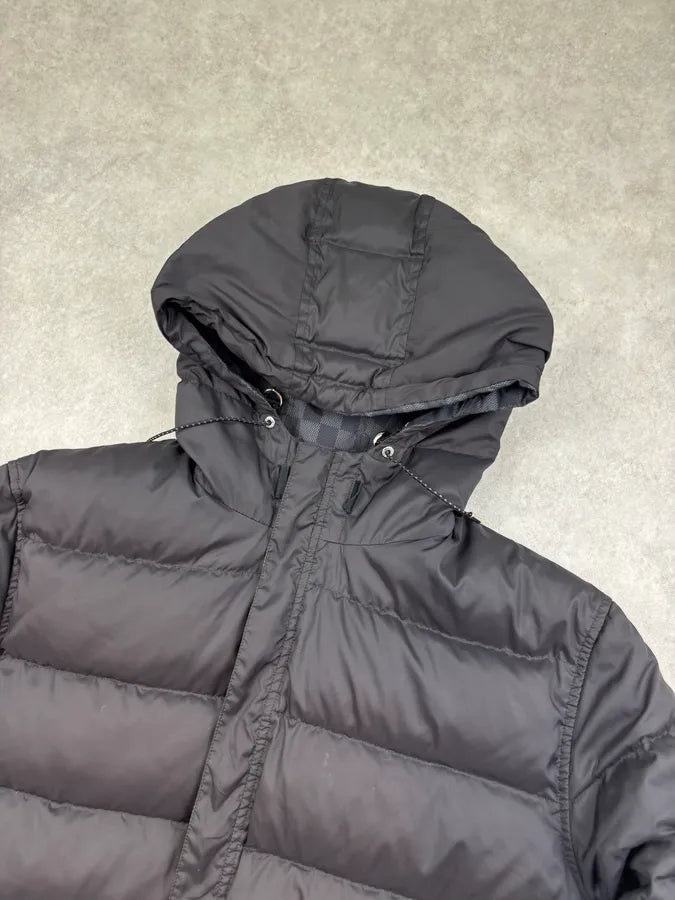 Louis Vuitton Black Reversible Damier Puffer Jacket HpLQbtv 10