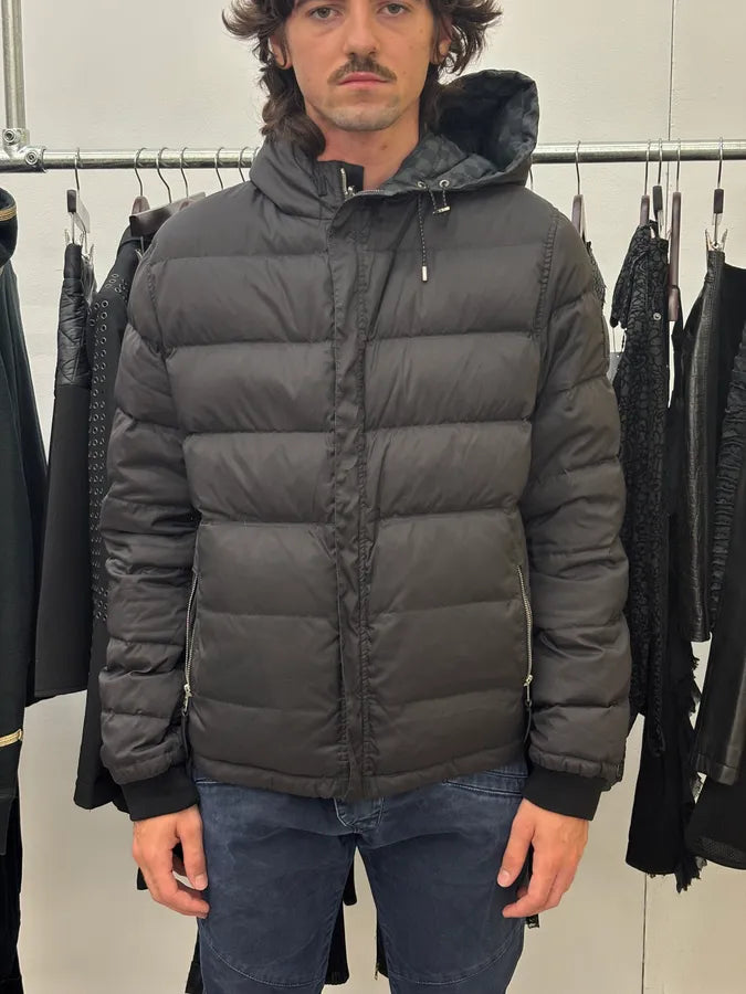 Louis Vuitton Black Reversible Damier Puffer Jacket HpLQbtv 4
