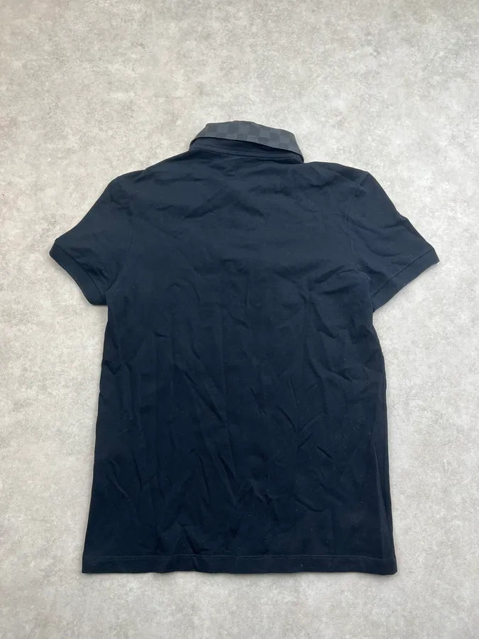 Louis Vuitton Black Signature Collar Polo AtXuNpl 5