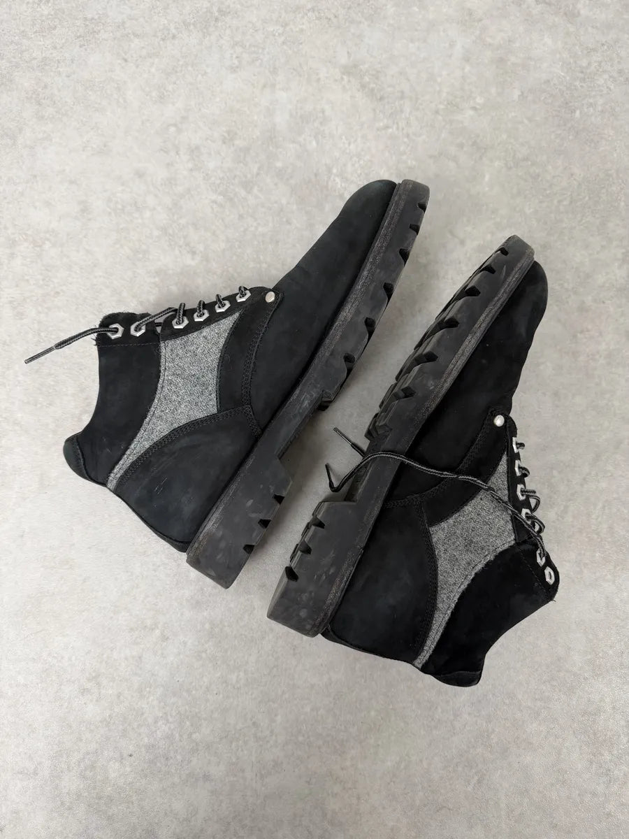 Louis Vuitton Black Suede Leather Boots iSfskQB 8