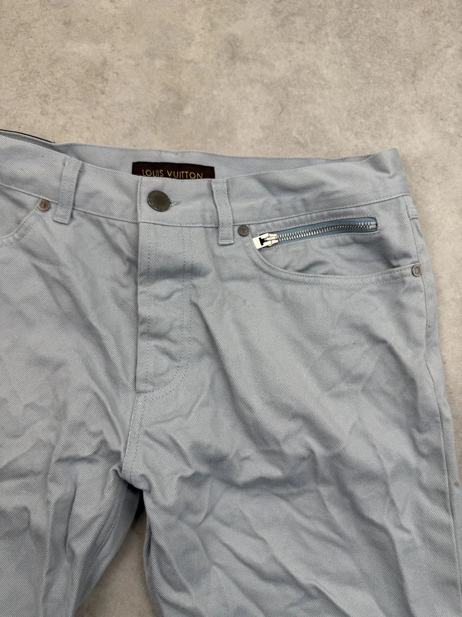 Louis Vuitton Blue Minimalist Chinos Pants khPAsiu 13
