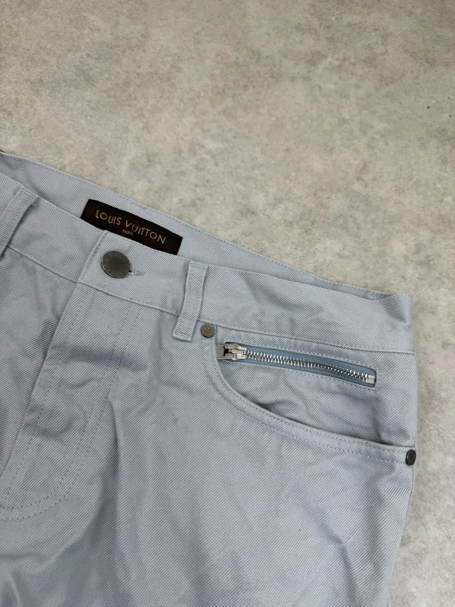 Louis Vuitton Blue Minimalist Chinos Pants khPAsiu 15