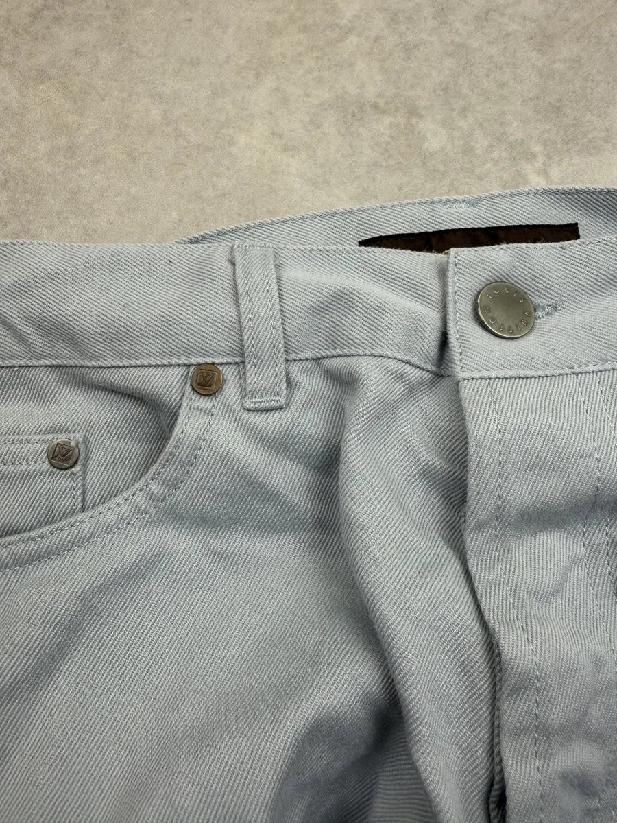 Louis Vuitton Blue Minimalist Chinos Pants khPAsiu 8