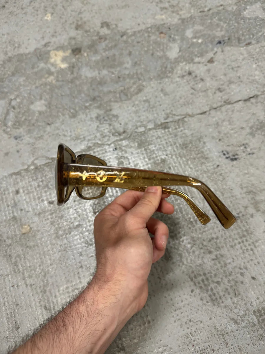 Louis Vuitton Boyfriend Gold LV Sunglasses (OS) CKBHjzV 2