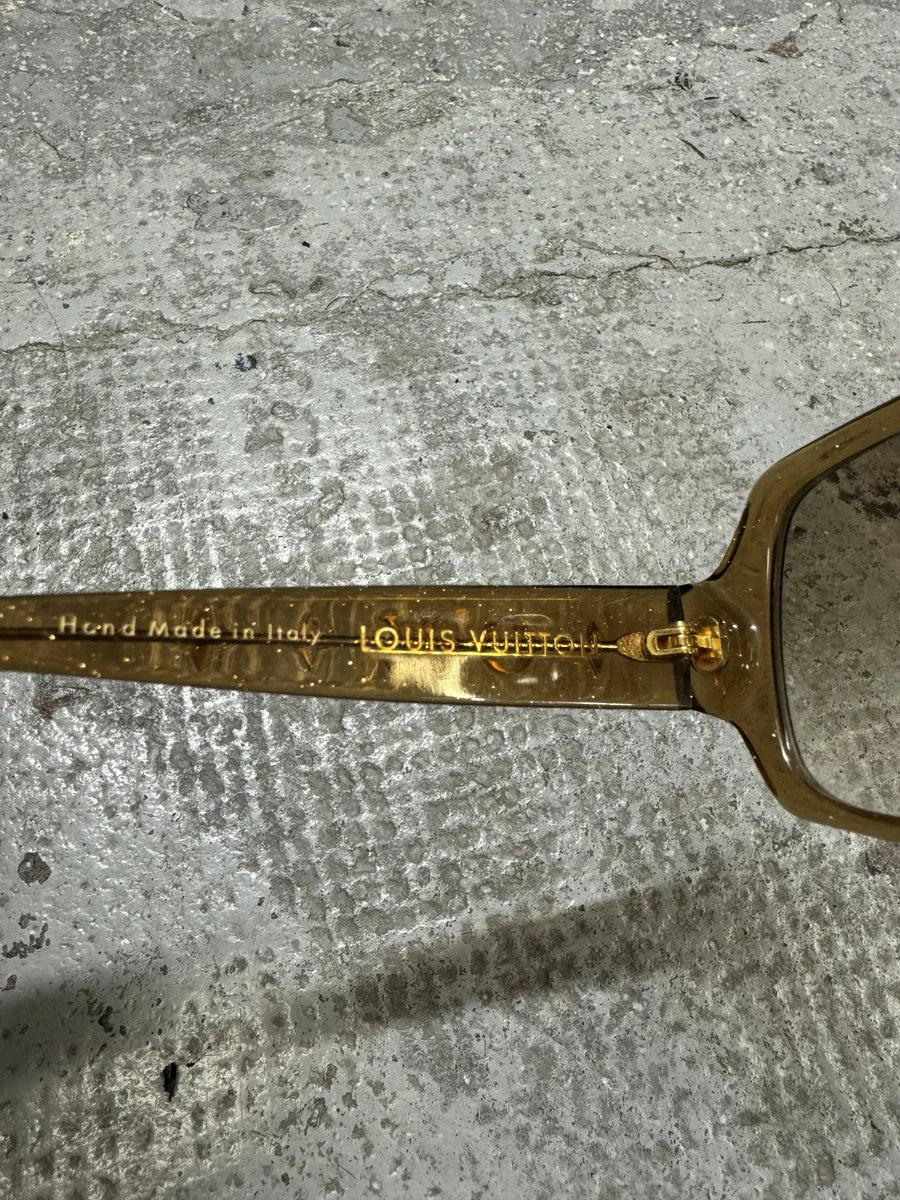 Louis Vuitton Boyfriend Gold LV Sunglasses (OS) CKBHjzV 8