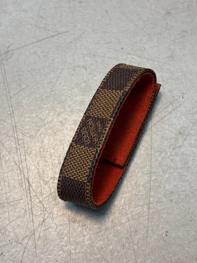 Louis Vuitton Brown Damier Canvas Three-Stud Bracelet uEqxhtA 2