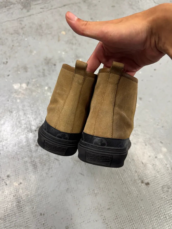 Louis Vuitton Brown Premium High Sneakers ASUOLnG 5