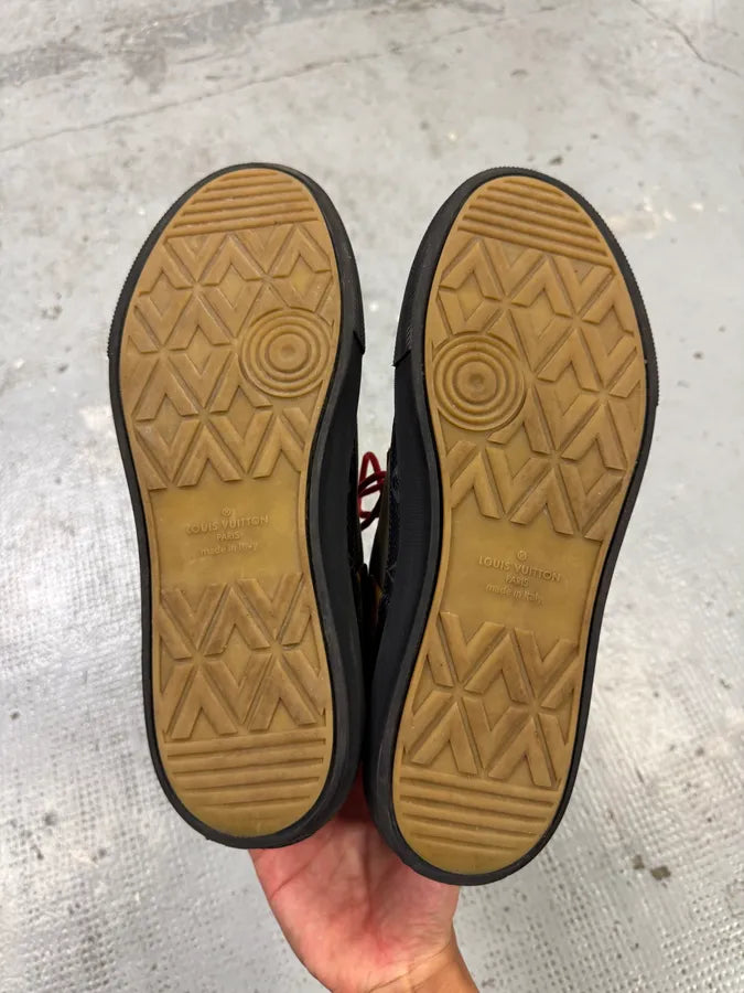 Louis Vuitton Brown Premium High Sneakers ASUOLnG 7