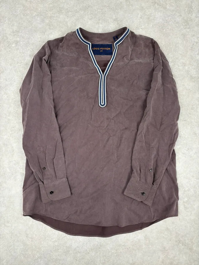 Louis Vuitton Brown Sample Tunisian Longsleeves oYfPTvJ 0