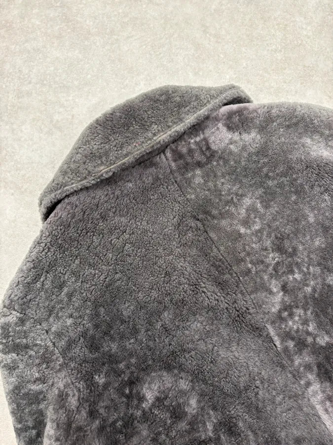 AW2006 Louis Vuitton Grey Sheep Shearling Jacket by Marc Jacobs bTrcrvj 10