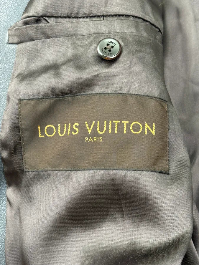 AW2006 Louis Vuitton Grey Sheep Shearling Jacket by Marc Jacobs bTrcrvj 13