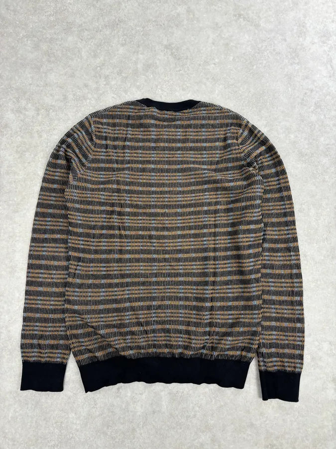 Louis Vuitton Checkered Striped Classy Sweater DrHiCBc 4