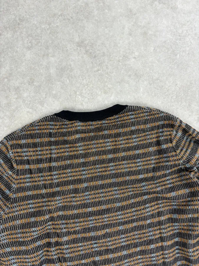 Louis Vuitton Checkered Striped Classy Sweater DrHiCBc 5