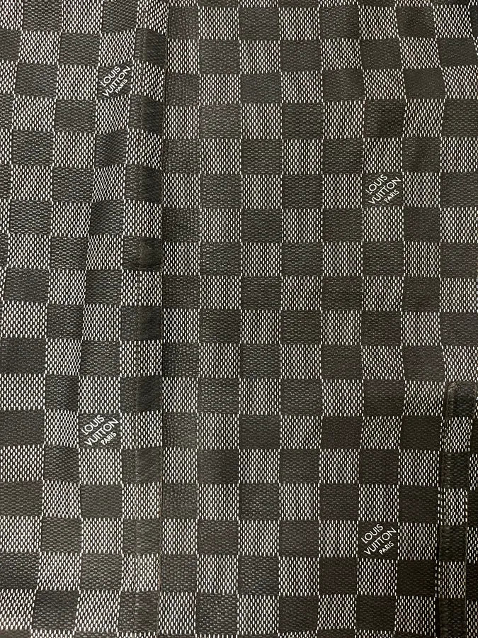 Louis Vuitton Dark Brown Leather Hooded Jacket (S) yFvGZKk 9