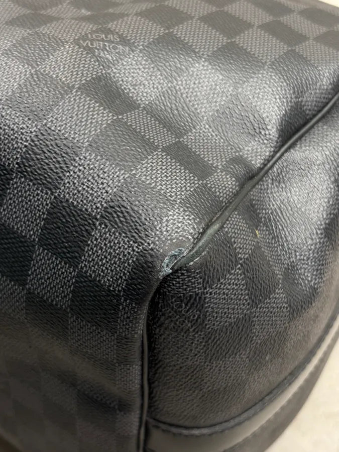 Louis Vuitton Keepall 45 Leather Weekend Bag QNngdYx 9