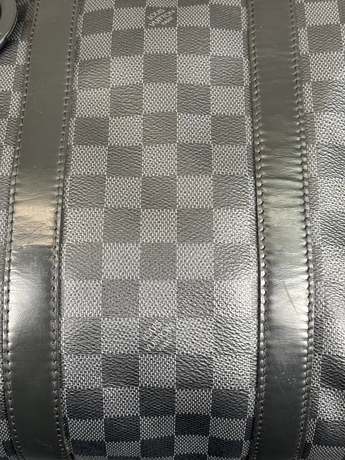 Louis Vuitton Keepall 45 Leather Weekend Bag QNngdYx 6