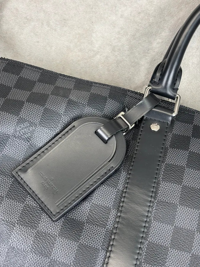Louis Vuitton Keepall 45 Leather Weekend Bag QNngdYx 5