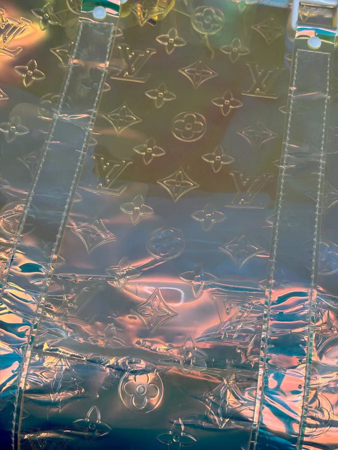 Louis Vuitton 50 Holographic Iridescent Monogram Prism Keepall Bag uDiKWHm 5