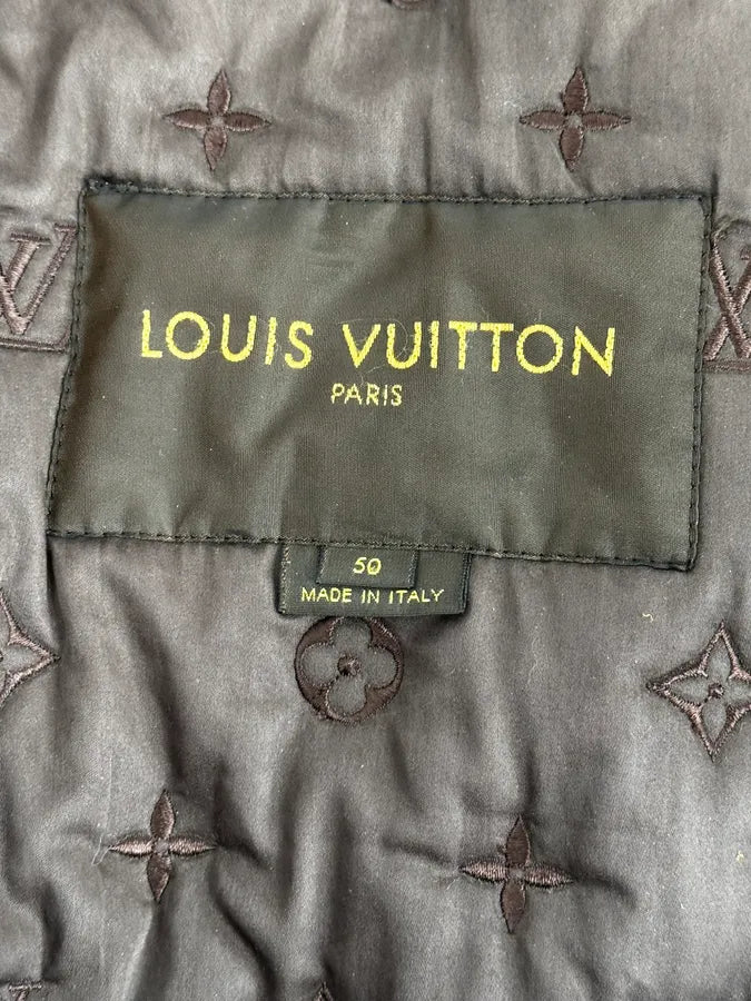 2000s Louis Vuitton Khaki Green Trench Monogrammed HoodedJacket MwPpwKd 16