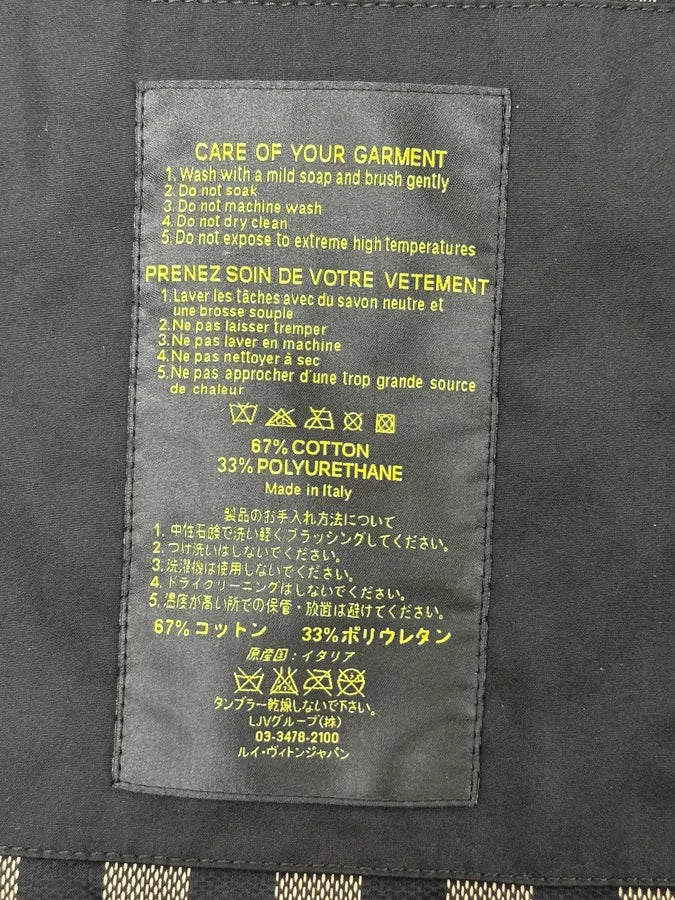 2000s Louis Vuitton Khaki Green Trench Monogrammed HoodedJacket MwPpwKd 18