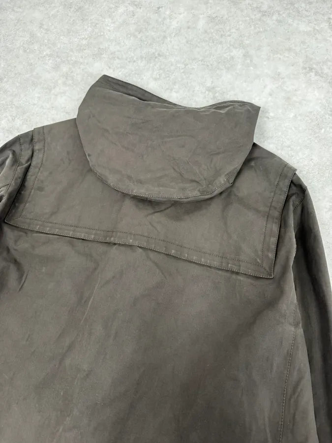 2000s Louis Vuitton Khaki Green Trench Monogrammed HoodedJacket MwPpwKd 6