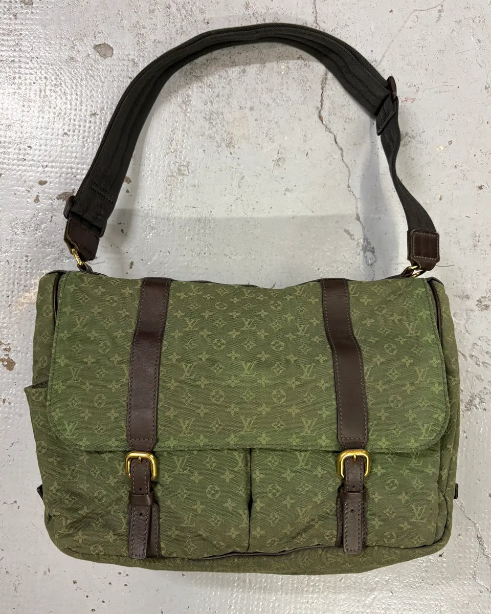Louis Vuitton Khaki Monogram Canvas Multi-Pocket Shoulder Bag GgwYJXi 0