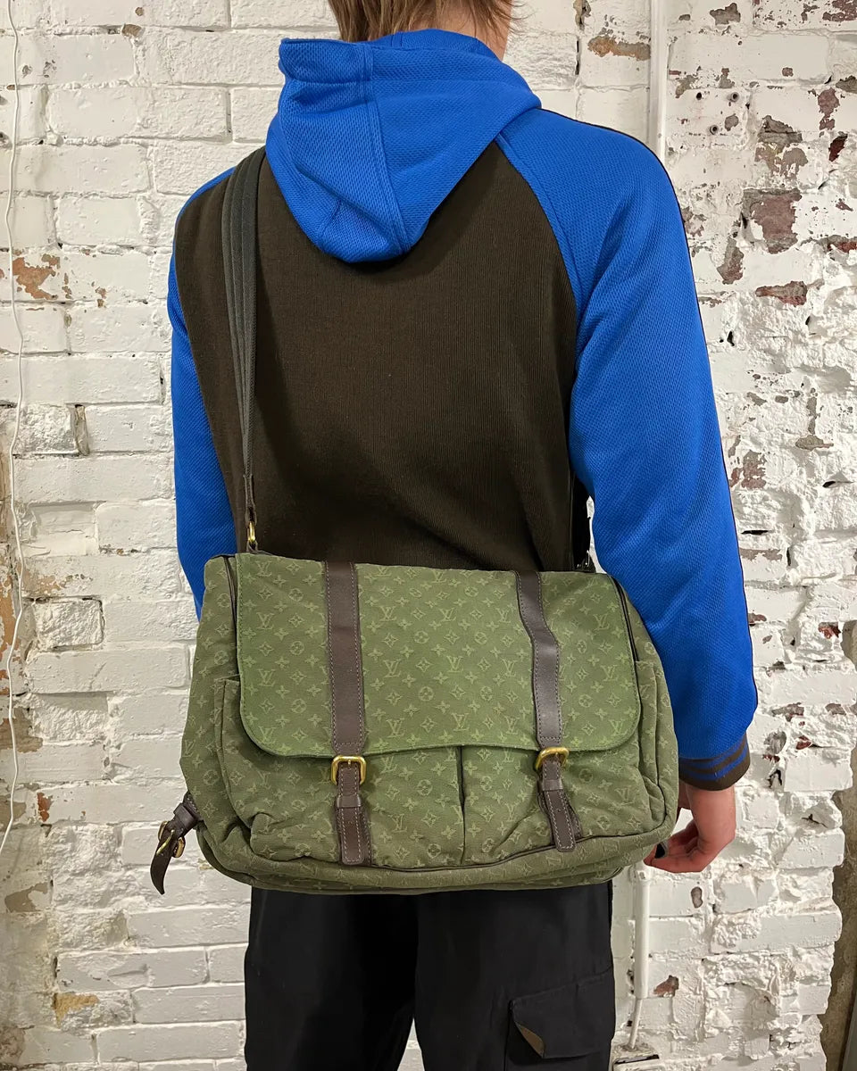 Louis Vuitton Khaki Monogram Canvas Multi-Pocket Shoulder Bag GgwYJXi 1
