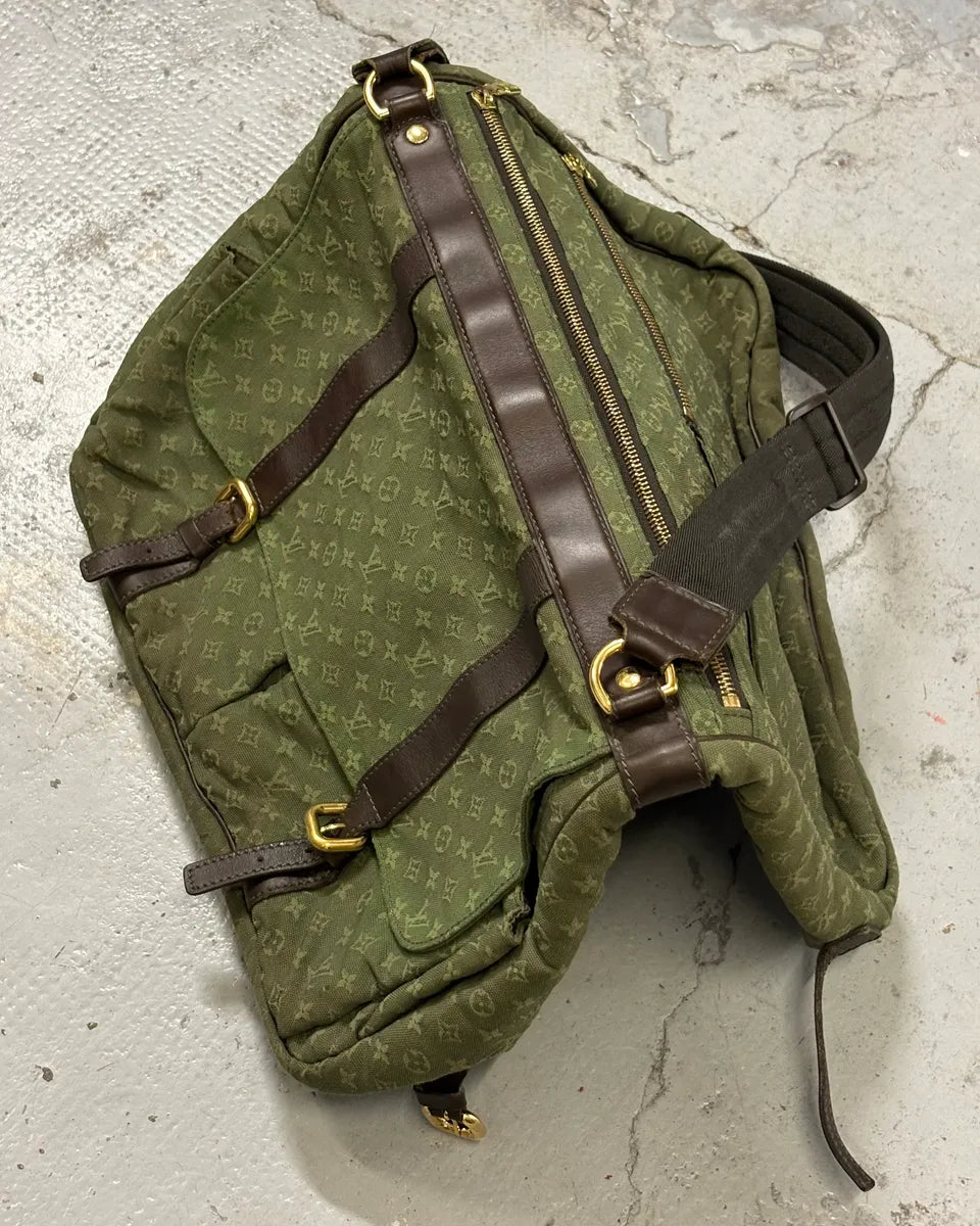 Louis Vuitton Khaki Monogram Canvas Multi-Pocket Shoulder Bag GgwYJXi 2