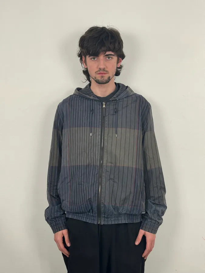Louis Vuitton Khaki Silk Blouson Jacket RPHOSAE 1