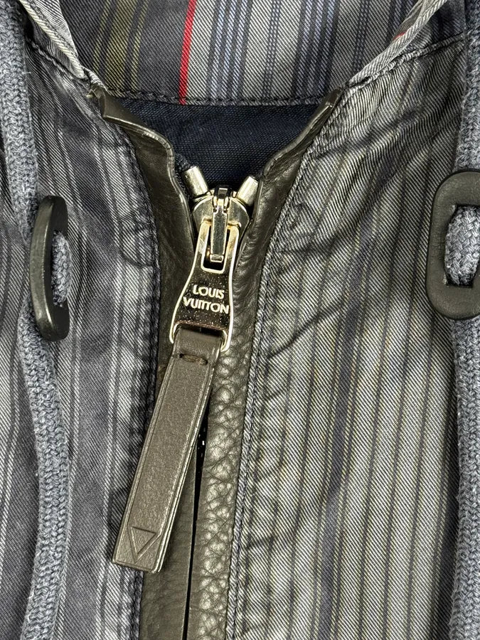 Louis Vuitton Khaki Silk Blouson Jacket RPHOSAE 11