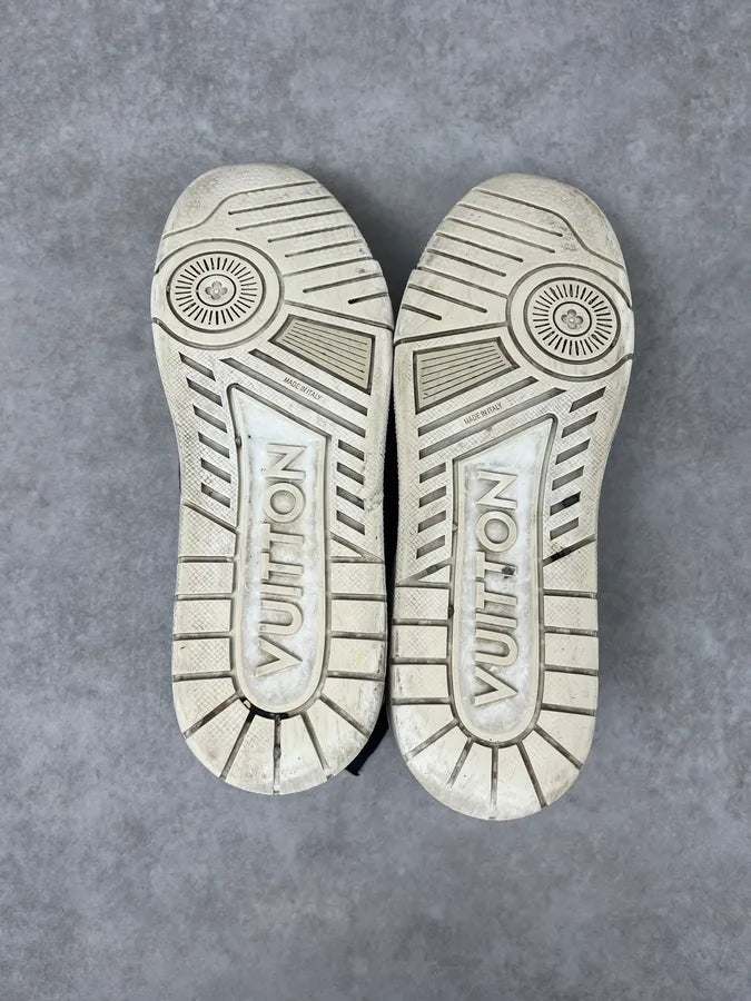 Louis Vuitton LV Trainer Brown Glass Sneakers ZFunAux 6