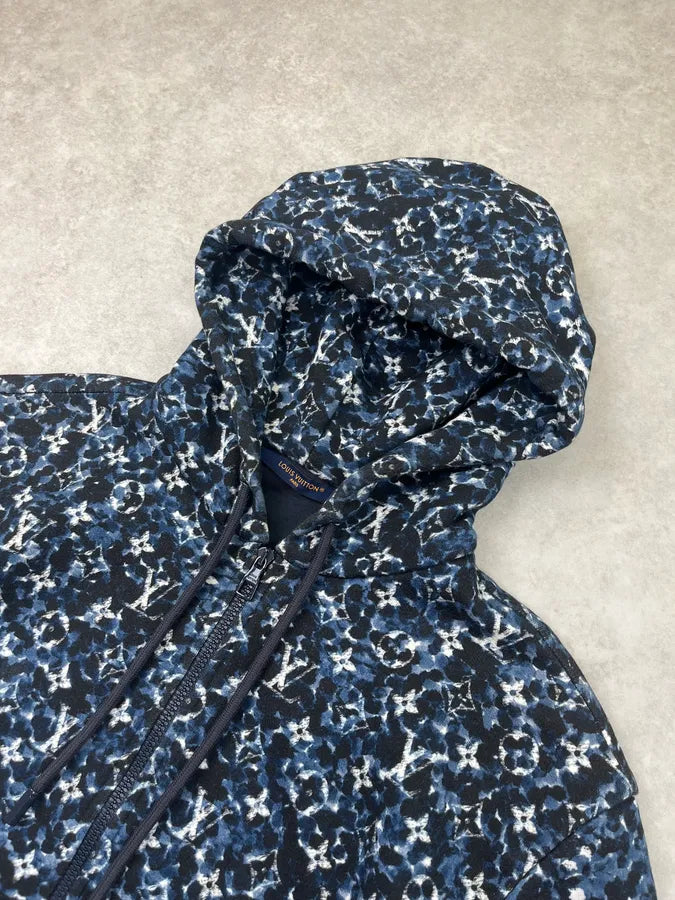 Louis Vuitton Monogram Blurred Zip-Up Hoodie TeqaxPj 4