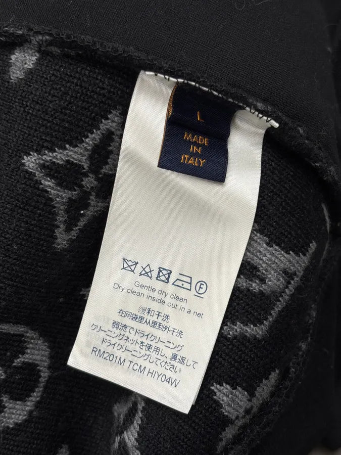 SS2021 Louis Vuitton Monogram Jacquard Fleece Zip Jacket gzzwPCb 10
