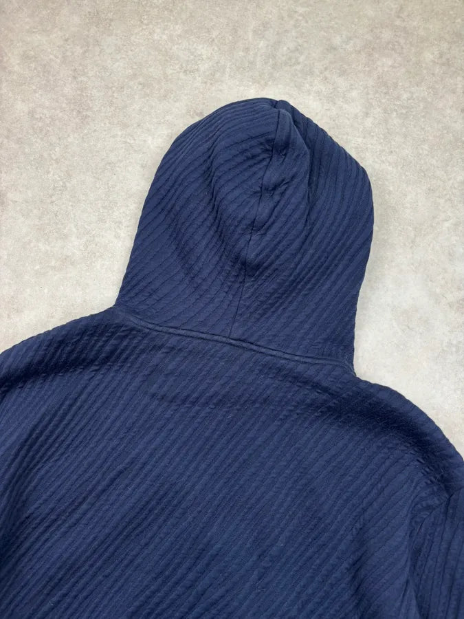 Louis Vuitton Navy Cotton Jacquard Embroidered Hoodie YnzlkhV 5