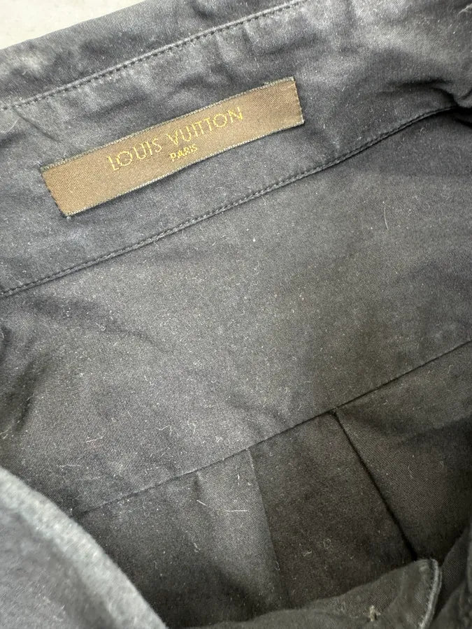 Louis Vuitton Navy Military Multi-Pocket Shirt MyuVIBR 5