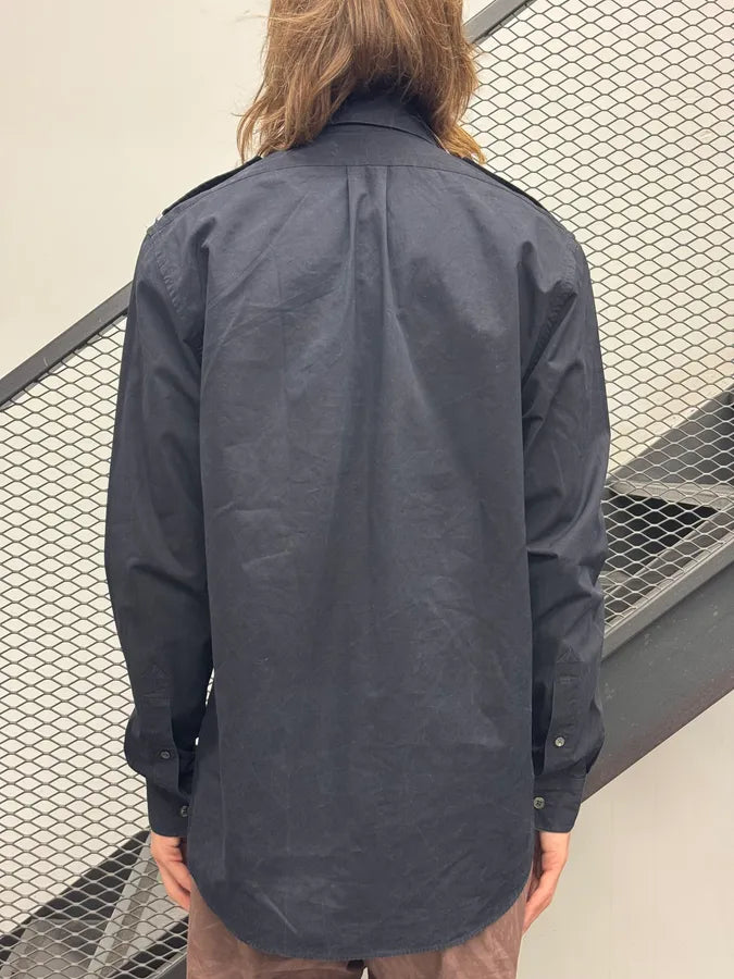 Louis Vuitton Navy Military Multi-Pocket Shirt MyuVIBR 1