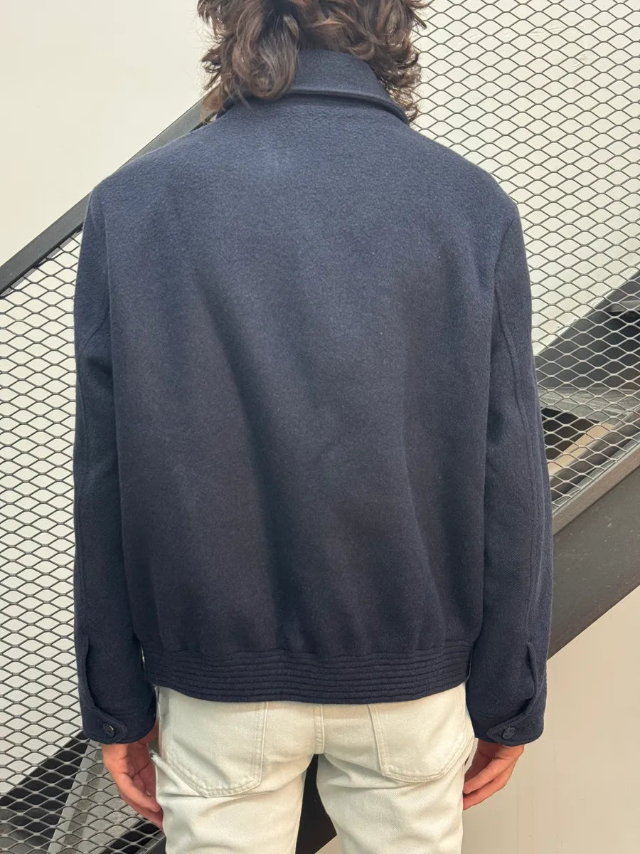 AW2020 Louis Vuitton Navy Cargo Wool Cashmere Jacket by Virgil Abloh qTLgGkI 3