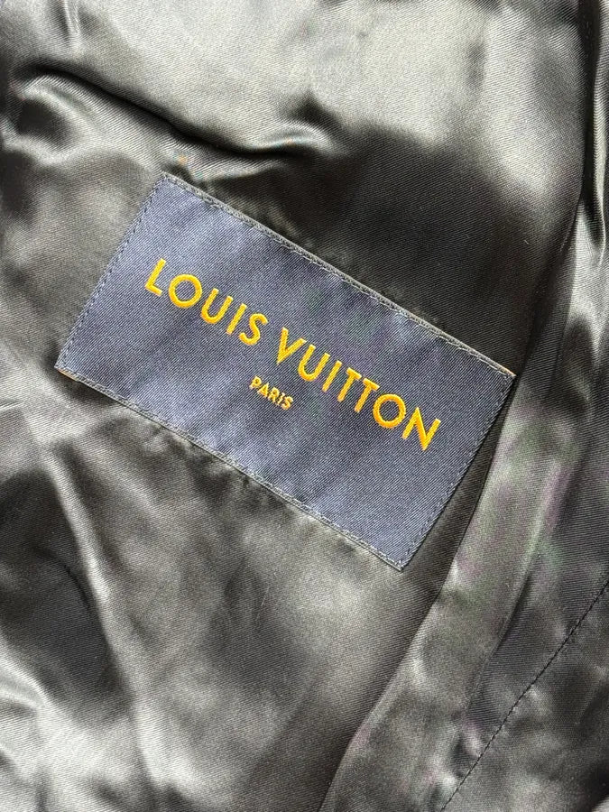 AW2020 Louis Vuitton Navy Cargo Wool Cashmere Jacket by Virgil Abloh qTLgGkI 12