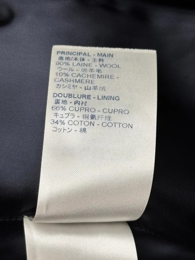 AW2020 Louis Vuitton Navy Cargo Wool Cashmere Jacket by Virgil Abloh qTLgGkI 15