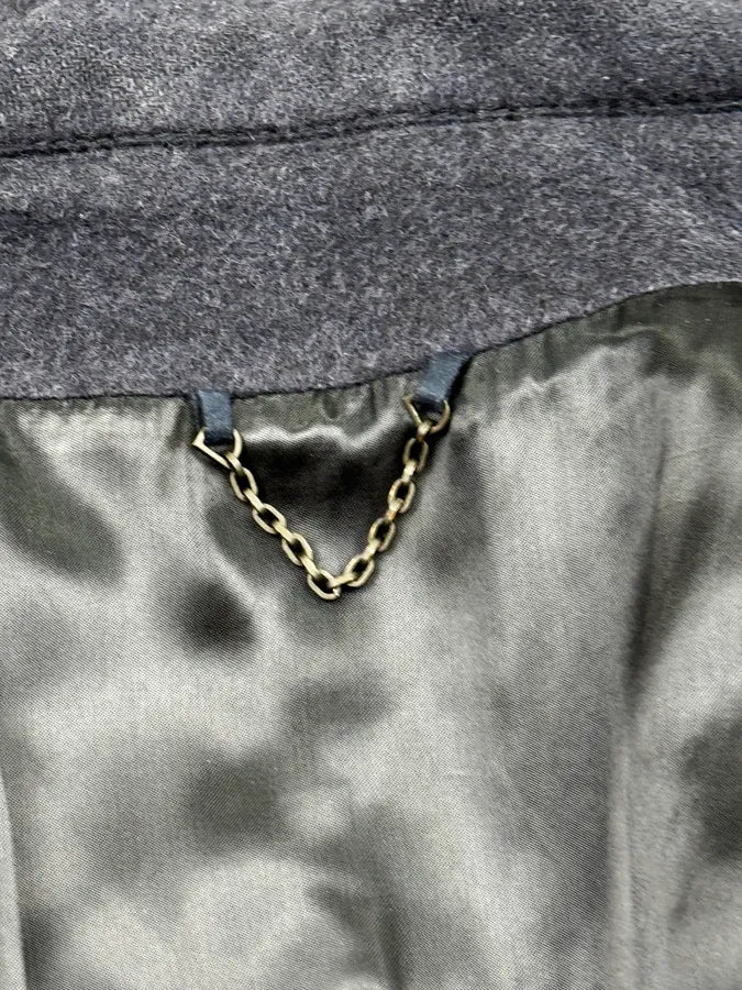 AW2020 Louis Vuitton Navy Cargo Wool Cashmere Jacket by Virgil Abloh qTLgGkI 11