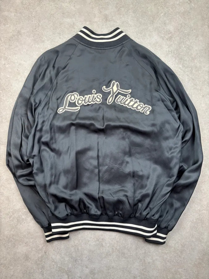 SS2009 Louis Vuitton Navy Teddy Light Jacket OJKZsNb 0